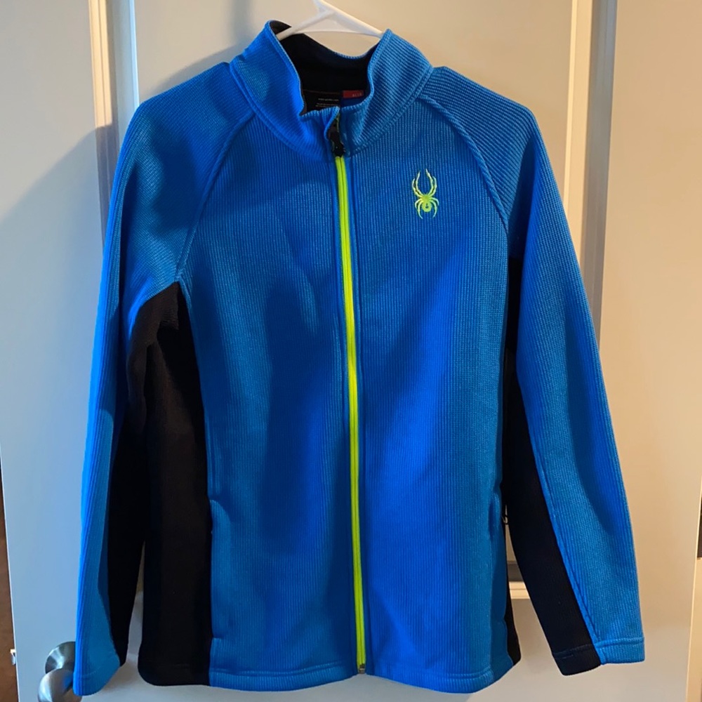 Spyder full zip knit jacket